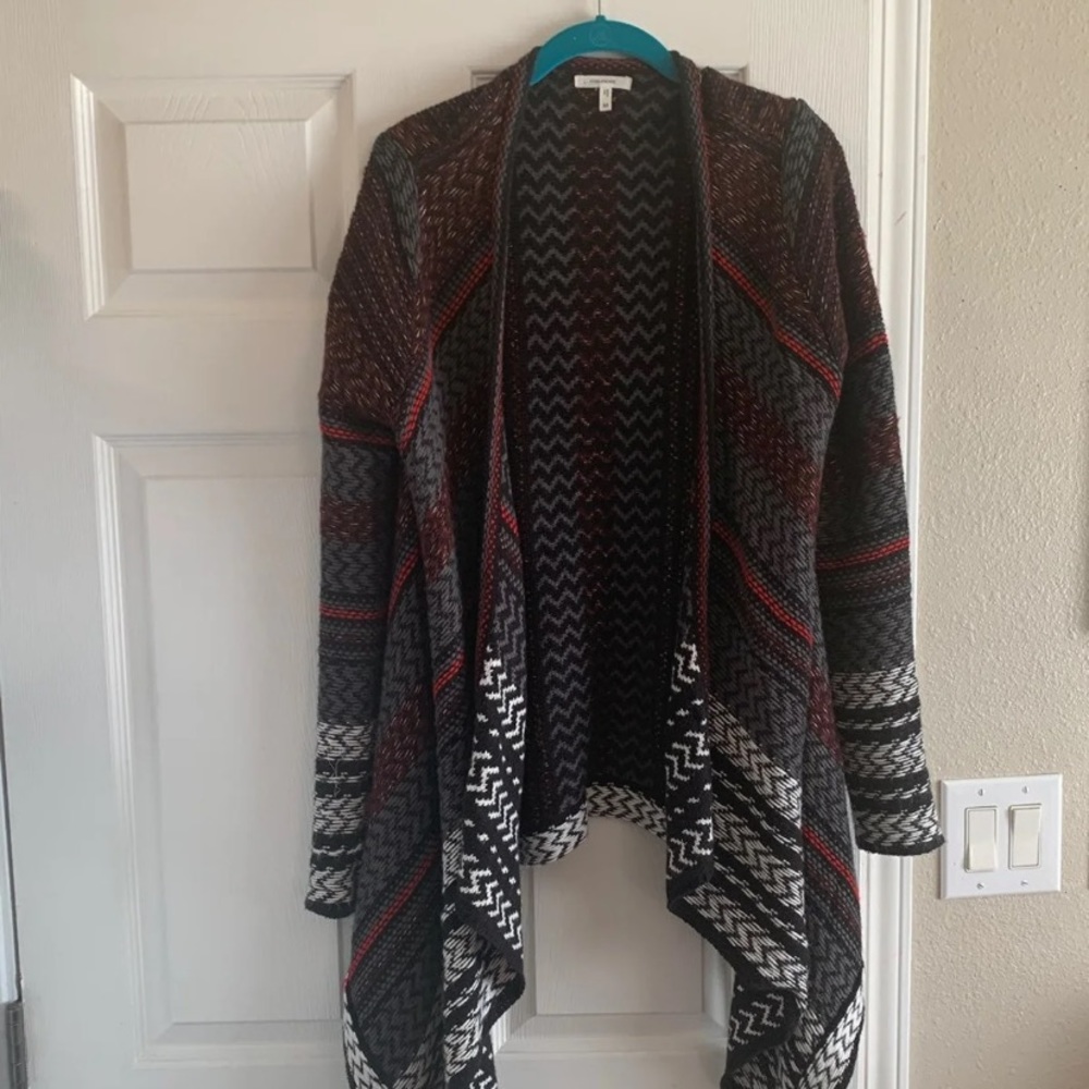 Maurice’s Draped Faire Isle Sweater